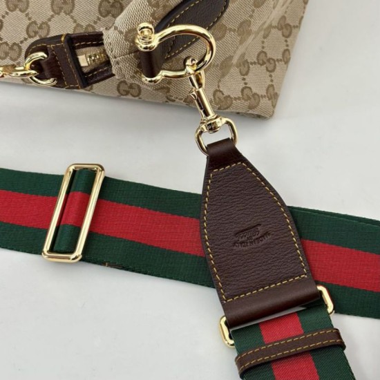 AAA Replica Gucci 864485 Brera Shoulder Bag Men's Large Brown 1:1 Replica Gucci 864485 Brera Shoulder Bag Men's Large Brown Knockoff