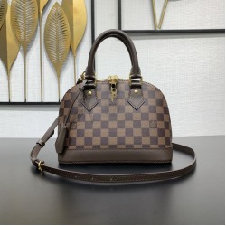 1:1 Replica Louis Vuitton N40606 Alma BB Handbag Brown Knockoff