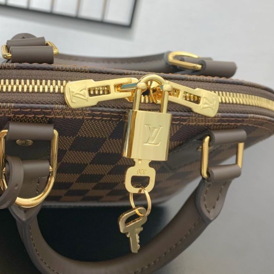 AAA Replica Louis Vuitton N40606 Alma BB Handbag Brown 1:1 Replica Louis Vuitton N40606 Alma BB Handbag Brown Knockoff