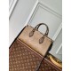 AAA Replica LV OnTheGo Chain Bag East West Brown 1:1 Replica LV OnTheGo Chain Bag East West Brown Knockoff