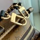AAA Replica LV OnTheGo Chain Bag East West Brown 1:1 Replica LV OnTheGo Chain Bag East West Brown Knockoff