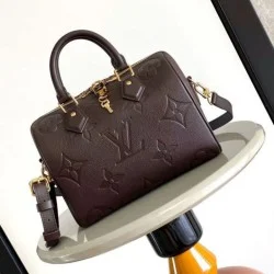 1:1 Replica LV Bags M59273 M58947 M58951 Speedy Bandoulière 25 Burgundy Knockoff