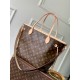 AAA Replica LV M28407 Neverfull Inside Out MM Bag Brown 1:1 Replica LV M28407 Neverfull Inside Out MM Bag Brown Knockoff
