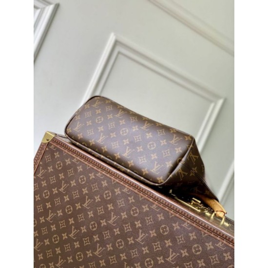 AAA Replica LV M28407 Neverfull Inside Out MM Bag Brown 1:1 Replica LV M28407 Neverfull Inside Out MM Bag Brown Knockoff