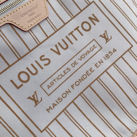 AAA Replica LV M28407 Neverfull Inside Out MM Bag Brown 1:1 Replica LV M28407 Neverfull Inside Out MM Bag Brown Knockoff