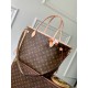 AAA Replica LV M28407 Neverfull Inside Out MM Bag Brown 1:1 Replica LV M28407 Neverfull Inside Out MM Bag Brown Knockoff