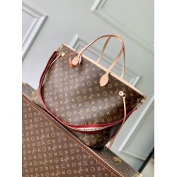 1:1 Replica LV M15124 Neverfull Inside Out GM Tote Bag Brown Knockoff