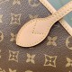 1:1 Replica LV M15124 Neverfull Inside Out GM Tote Bag Brown Knockoff