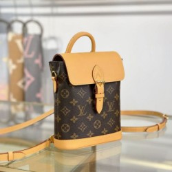 1:1 Replica LV M14651 SoHo Mini Women's Backpack Brown Knockoff