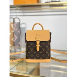 1:1 Replica LV M14651 SoHo Mini Women's Backpack Brown Knockoff