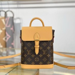 1:1 Replica LV M14651 SoHo Mini Women's Backpack Brown Knockoff