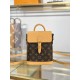 1:1 Replica LV M14651 SoHo Mini Women's Backpack Brown Knockoff