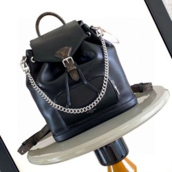 1:1 Replica LV M12587 Montsouris Vibe PM LV Vibe Backpack Black Knockoff