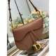 AAA Replica Dior Saddle Bag Brown Smooth Calfskin 1:1 Replica Dior Saddle Bag Brown Smooth Calfskin Knockoff