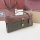 AAA Replica Loro Piana Extra Clutch Bag Caramel Sage 1:1 Replica Loro Piana Extra Clutch Bag Caramel Sage Knockoff