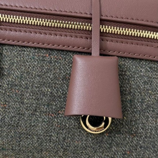 AAA Replica Loro Piana Extra Clutch Bag Caramel Sage 1:1 Replica Loro Piana Extra Clutch Bag Caramel Sage Knockoff
