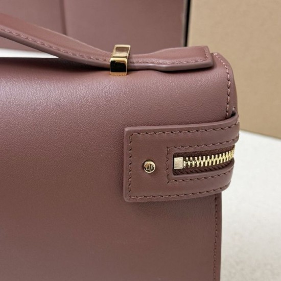 AAA Replica Loro Piana Extra Clutch Bag Caramel Sage 1:1 Replica Loro Piana Extra Clutch Bag Caramel Sage Knockoff