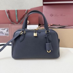 1:1 Replica Loro Piana Needle Bag Small/Medium Dark Royal Blue Knockoff