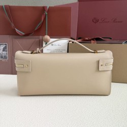 1:1 Replica Loro Piana Extra Clutch Bag L29 Apricot Knockoff