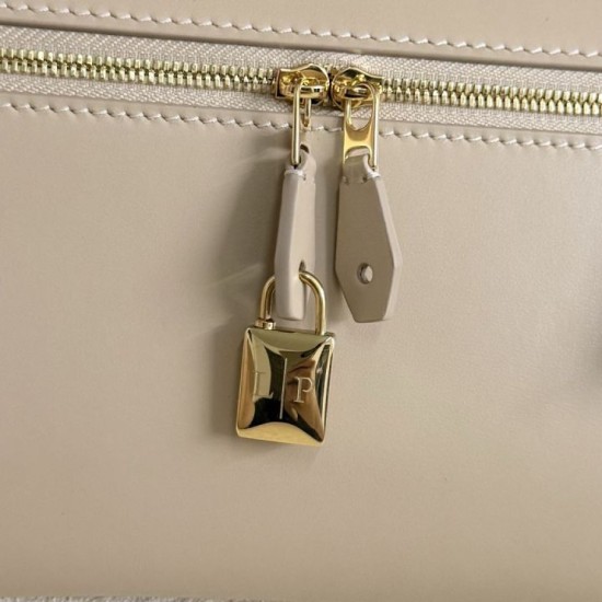 AAA Replica Loro Piana Extra Clutch Bag L29 Apricot 1:1 Replica Loro Piana Extra Clutch Bag L29 Apricot Knockoff