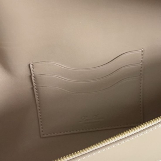 AAA Replica Loro Piana Extra Clutch Bag L29 Apricot 1:1 Replica Loro Piana Extra Clutch Bag L29 Apricot Knockoff