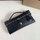 AAA Replica Loro Piana Extra Clutch Bag L29 Black 1:1 Replica Loro Piana Extra Clutch Bag L29 Black Knockoff