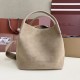 AAA Replica Loro Piana Bale Bucket Bag Small/Medium Gray 1:1 Replica Loro Piana Bale Bucket Bag Small/Medium Gray Knockoff