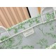 AAA Replica Dior Book Tote Bag Small/Medium/Large with Shoulder Strap Multicolored Toile de Jouy Embroidery Green 1:1 Replica Dior Book Tote Bag Small/Medium/Large with Shoulder Strap Multicolored Toile de Jouy Embroidery Green Knockoff
