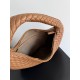 1:1 Replica Veneta small/large Bottega Veneta braided hobo shoulder bag brown Knockoff