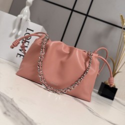 1:1 Replica Loewe Flamenco medium bag pink Knockoff