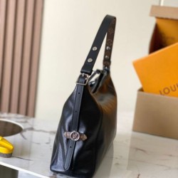 1:1 Replica LV CarryAll East West LV Vibe MM M28160 shoulder bag black Knockoff