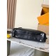 1:1 Replica LV CarryAll East West LV Vibe MM M28160 shoulder bag black Knockoff