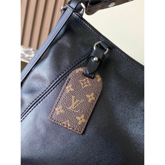 1:1 Replica LV CarryAll East West LV Vibe MM M28160 shoulder bag black Knockoff