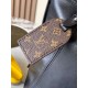 1:1 Replica LV CarryAll East West LV Vibe MM M28160 shoulder bag black Knockoff