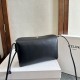 1:1 Replica Celine Trio Flap bag soft lambskin black Knockoff