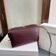 1:1 Replica Celine Trio Flap bag soft lambskin burgundy Knockoff