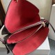 1:1 Replica Celine Trio Flap bag soft lambskin burgundy Knockoff