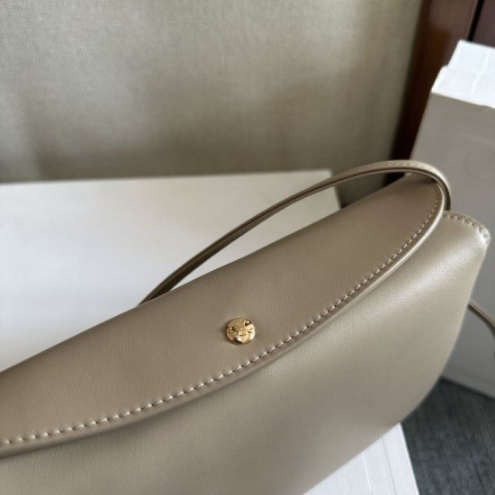 1:1 Replica Celine Trio Flap bags soft lambskin gray Knockoff
