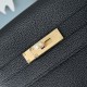 1:1 Replica Hermes Kelly Messenger shoulder bag black Knockoff