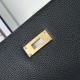 1:1 Replica Hermes Kelly Messenger shoulder bag black Knockoff