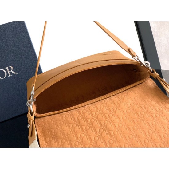 AAA Replica Dior Privé Messenger Shoulder Bag with Flap Yellow 1:1 Replica Dior Privé Messenger Shoulder Bag with Flap Yellow Knockoff