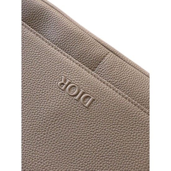 AAA Replica Dior Privé Messenger Shoulder Bag with Flap Gray 1:1 Replica Dior Privé Messenger Shoulder Bag with Flap Gray Knockoff