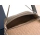 AAA Replica Dior Privé Messenger Shoulder Bag with Flap Gray 1:1 Replica Dior Privé Messenger Shoulder Bag with Flap Gray Knockoff
