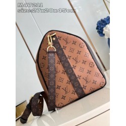 AAA Replica LV Keepall Bandoulière 45 M47211 Monogram Giant 1:1 Replica LV Keepall Bandoulière 45 M47211 Monogram Giant Knockoff