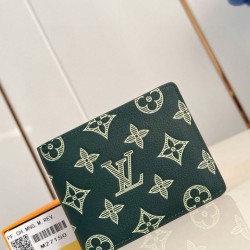 1:1 Replica LV Multiple Wallet M27150 Green Knockoff