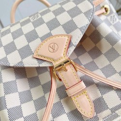 1:1 Replica Louis Vuitton Backpack N00120 Montsouris PM Beige Knockoff