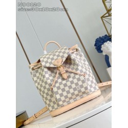 1:1 Replica Louis Vuitton Backpack N00120 Montsouris PM Beige Knockoff