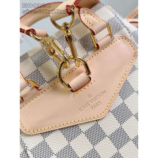 AAA Replica Louis Vuitton Backpack N00120 Montsouris PM Beige 1:1 Replica Louis Vuitton Backpack N00120 Montsouris PM Beige Knockoff