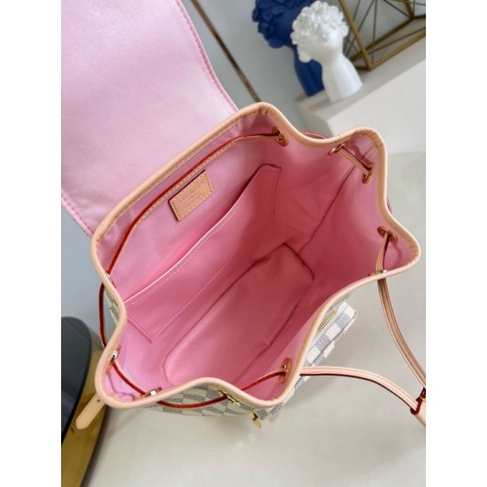 AAA Replica Louis Vuitton Backpack N00120 Montsouris PM Beige 1:1 Replica Louis Vuitton Backpack N00120 Montsouris PM Beige Knockoff