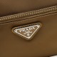 AAA Replica Prada Re-Nylon Shoulder Bag 1BC167 Brown 1:1 Replica Prada Re-Nylon Shoulder Bag 1BC167 Brown Knockoff
